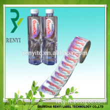 Factory price Simple design plastic bottle label printing